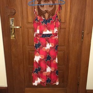 Floral Picnic Evening Afternoon Dress